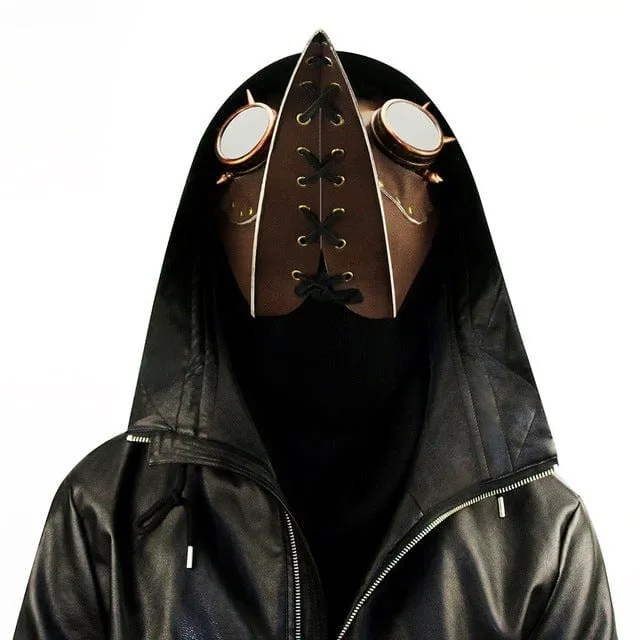 Steampunk Brille Cosplay Schnabelmaske