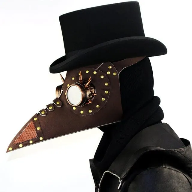 Steampunk Brille Cosplay Schnabelmaske