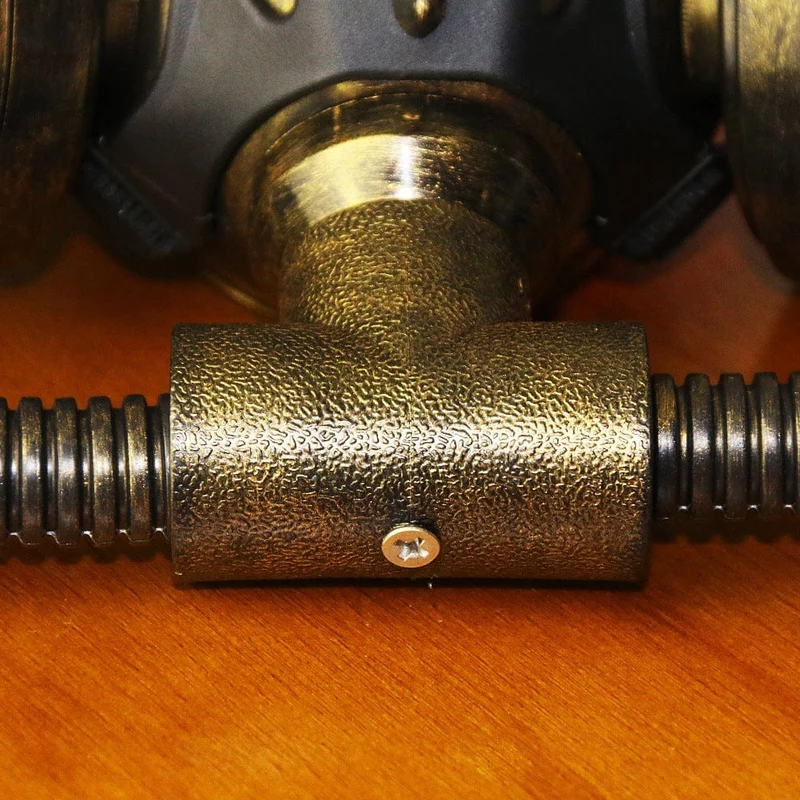 Steampunk Wired Cosplay Gasmaske