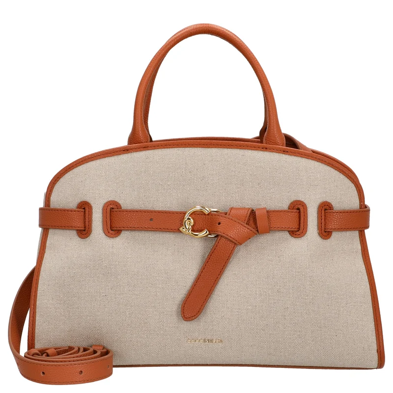 Coccinelle Sabine - Bolso de mano 34 cm (natural/carb)