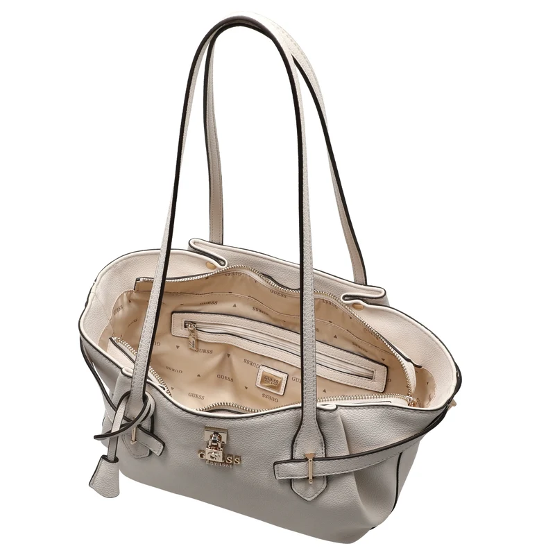 Guess Yesba - Bolso de hombro (off white)