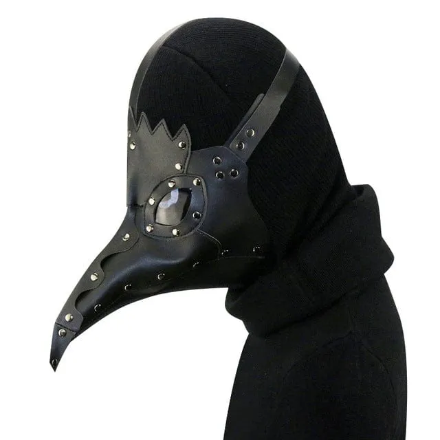 Steampunk Crest Nailed Splice Halloween-Maske