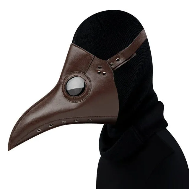Steampunk-Maske mit Hakenschnabel
