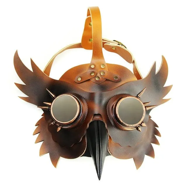 Steampunk Vogelmaske mit Farbverlauf