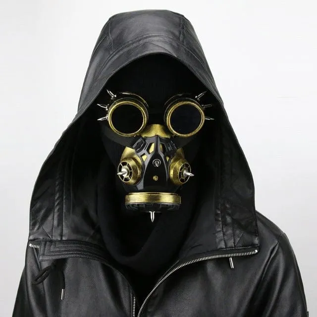 Steampunk Goggles Rivets Spleißmaske