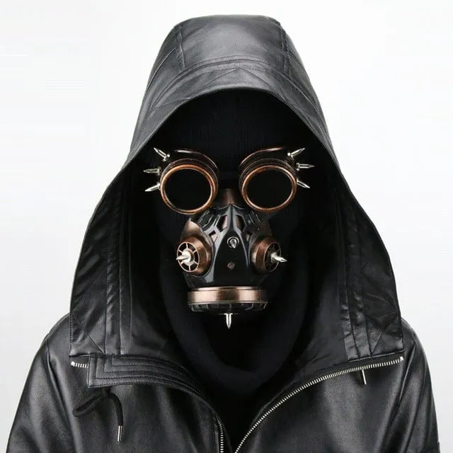 Steampunk Goggles Rivets Spleißmaske