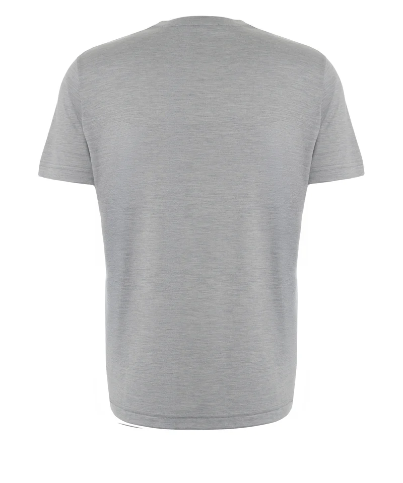T-shirt in seta 'Enno'