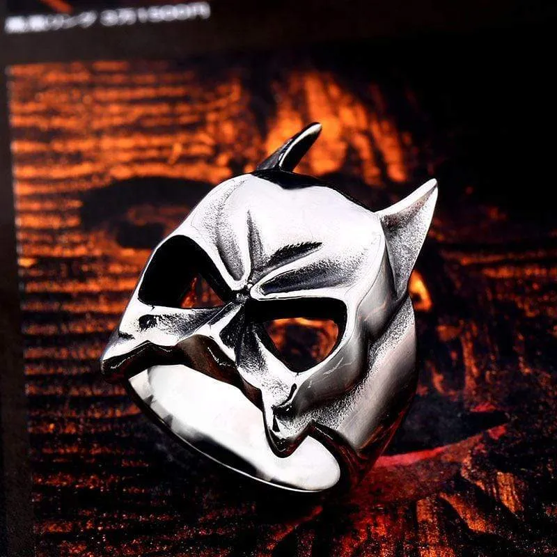 Punk-Batman-Kopfring für Herren