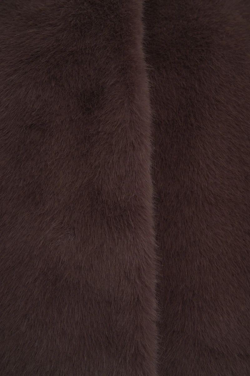Gilet in pelliccia sintetica