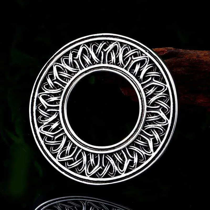 Punk-Buchstaben-Ring-Halskette für Herren