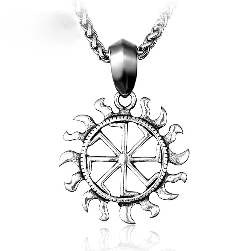 Punk Hollow Sun Halskette für Herren