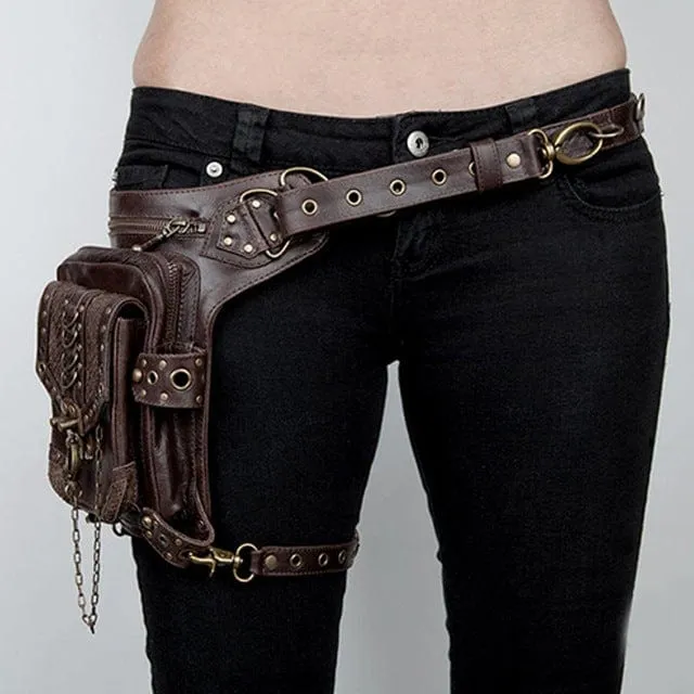 Steampunk verkettete Mini-Reisetasche