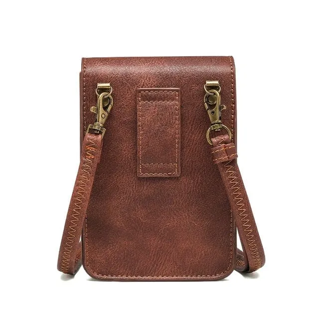 Steampunk abnehmbare quadratische Mini-Tasche