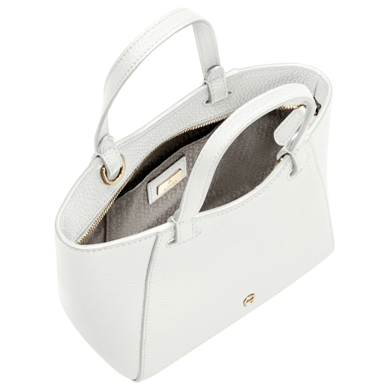 Aigner Pura S - Bolso de mano 26 cm (cotton white)