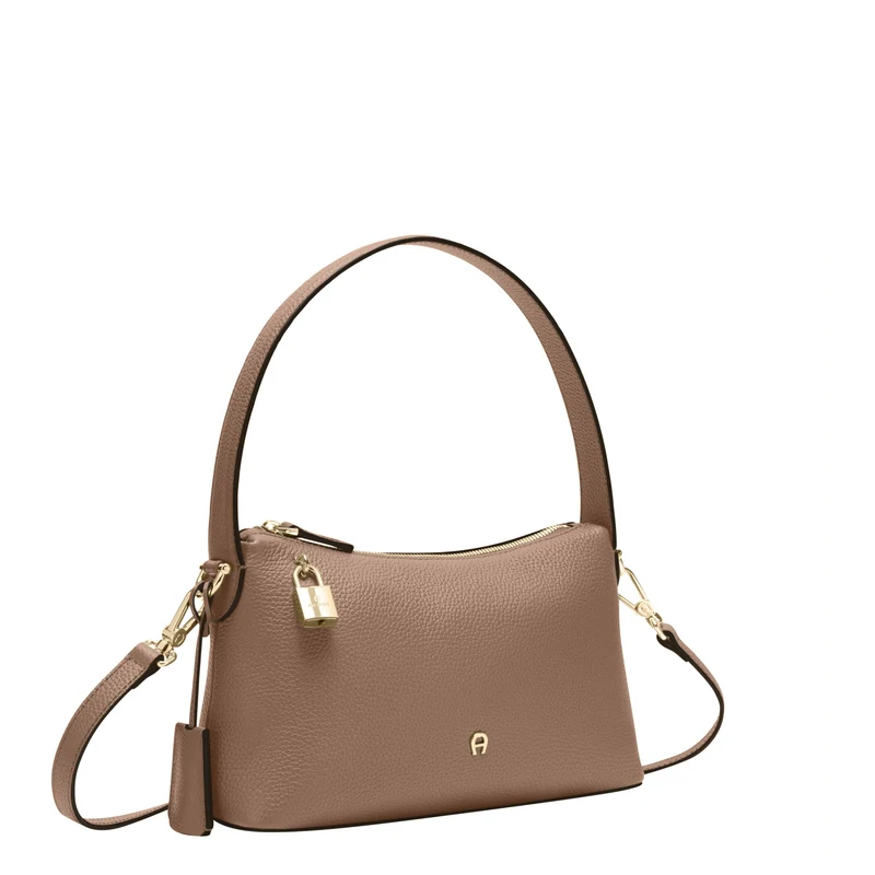Aigner Delia - Bolso de hombro S 27 cm (oat beige)