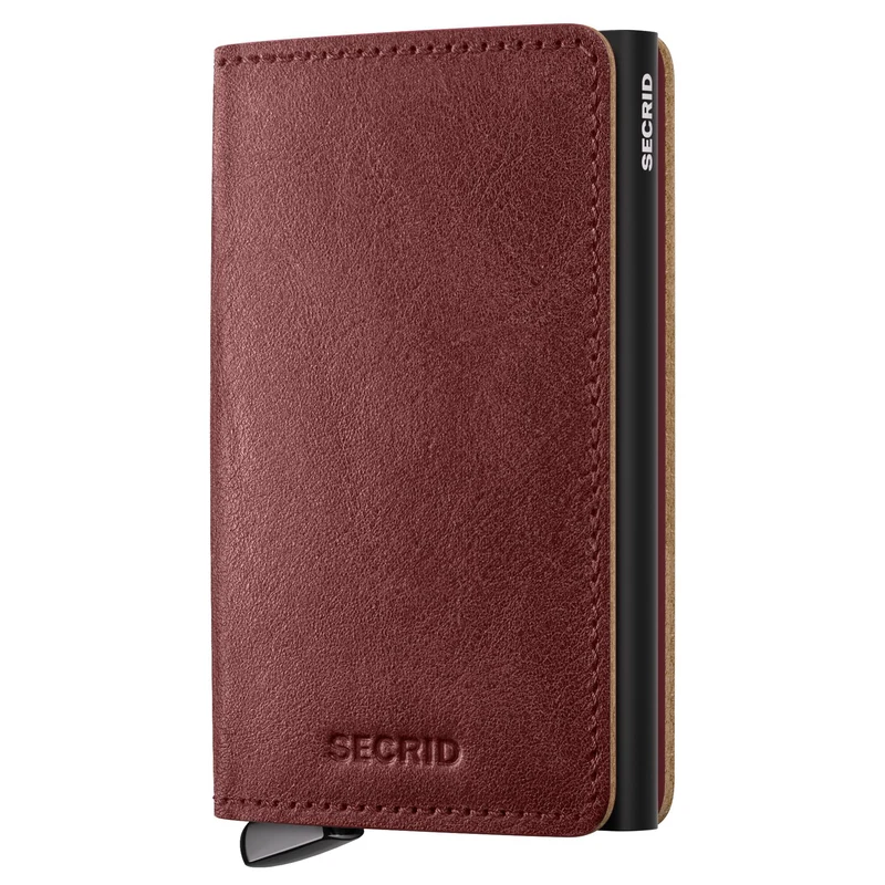 Secrid Premium Basco Slimwallet - Cartera RFID 6.5 cm (brown+)