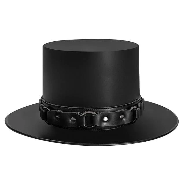 Herren Steampunk Schnallen Splice Hut