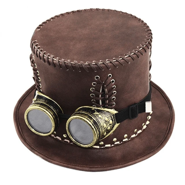 Steampunk-Nahthut für Herren
