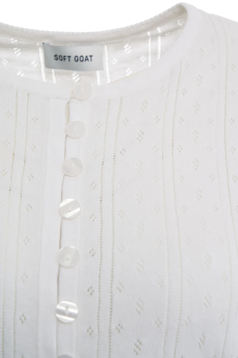 T-shirt 'Pointelle'