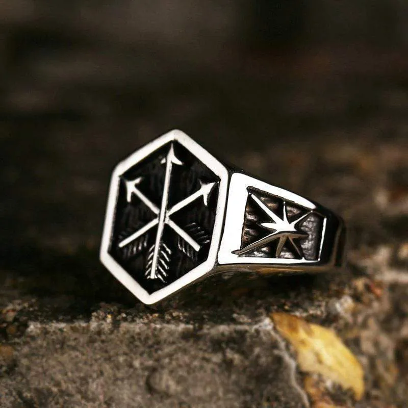 Sechseckiger Punkpfeile für Herren