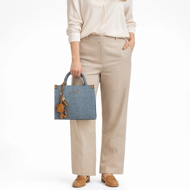 Liu Jo Ridhi - Bolso de mano 25 cm (light denim)