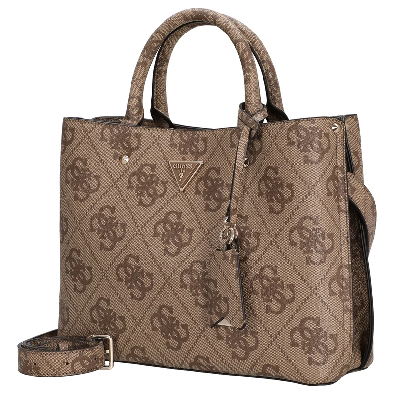 Guess Meridian ll - Bolso de mano (latte logo)