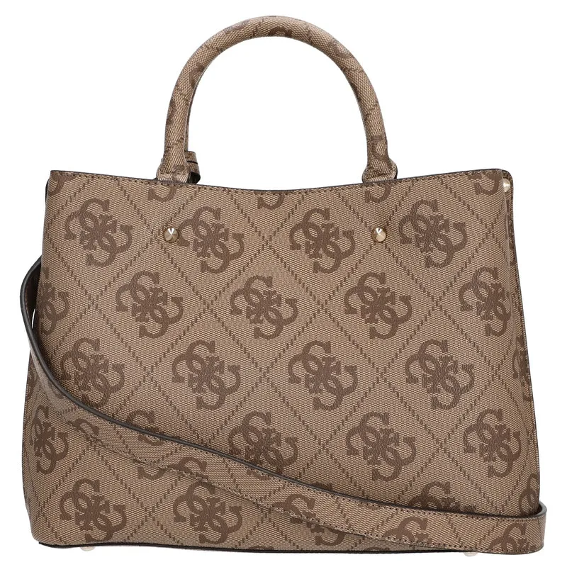 Guess Meridian ll - Bolso de mano (latte logo)