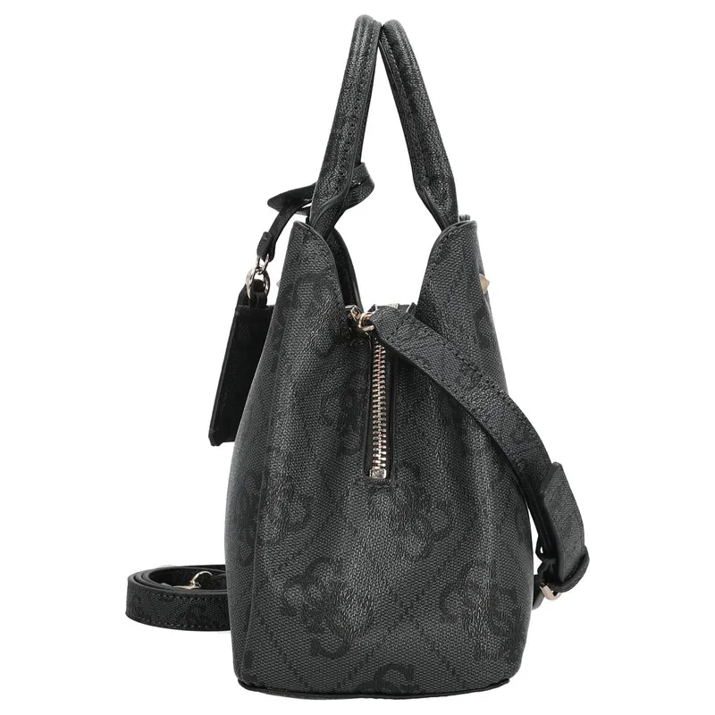 Guess Meridian ll - Bolso de mano 21 cm (coal logo)