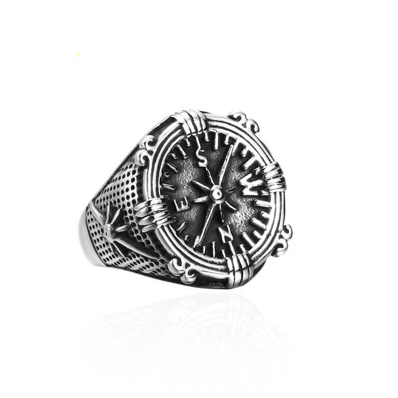 Punk-Kompassring für Herren