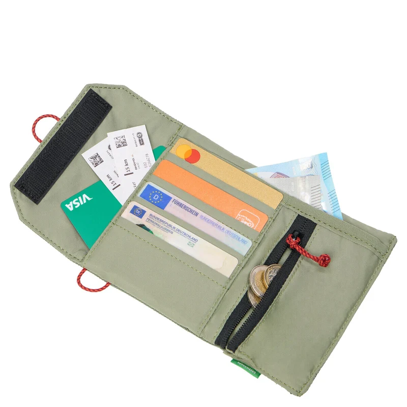 Vaude Wallet M - Cartera 4cc 13 cm (agave)