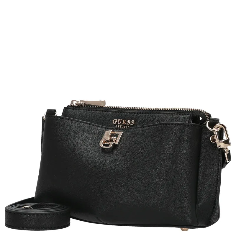 Guess Bianca Mini - Bolso bandolera 21 cm (black)