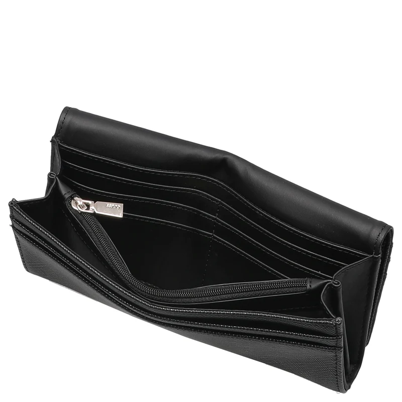 Guess Laurel ll SLG Flap - Cartera 6cc 20 cm (black)