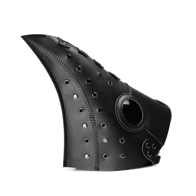 Steampunk genagelt langer Schnabel Cosplay Maske