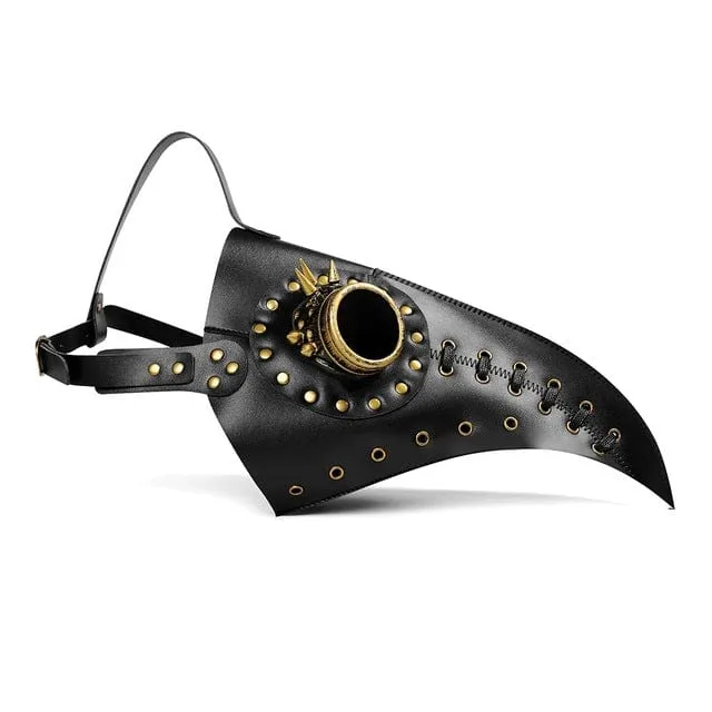 Steampunk Stitch Rivets Schnabelmaske
