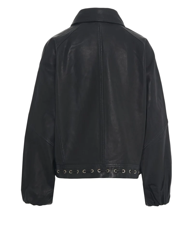 Giacca in pelle 'Eye'