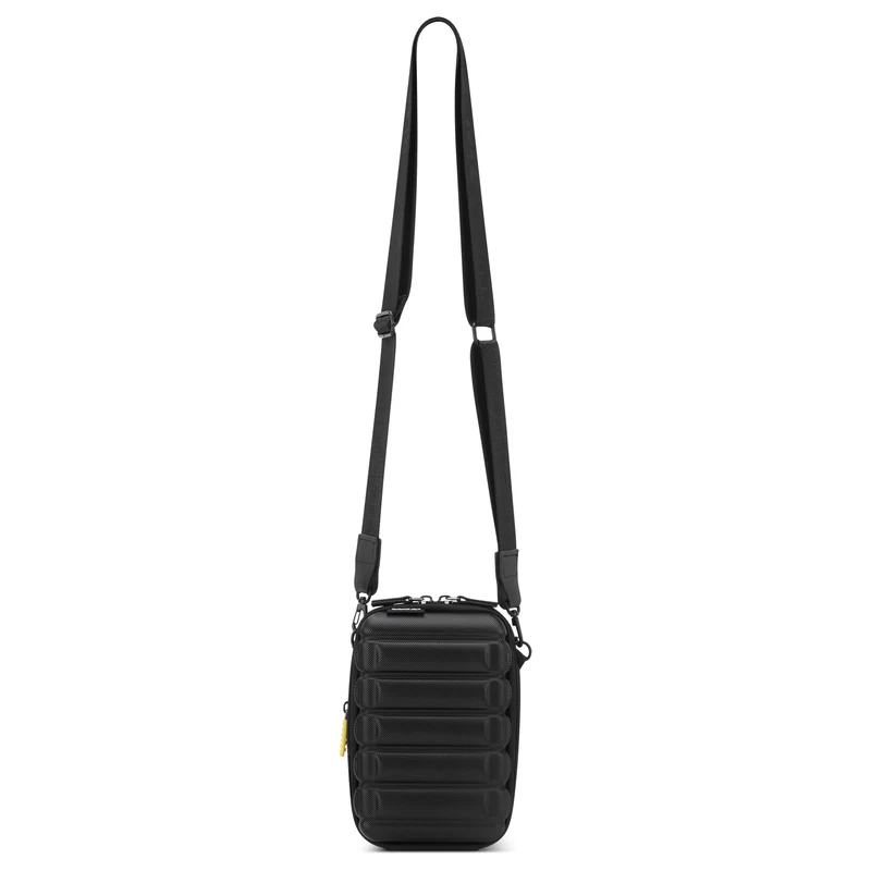 Delsey Paris Shadow 5.0 - Bolso bandolera 20 cm expandible (schwarz)