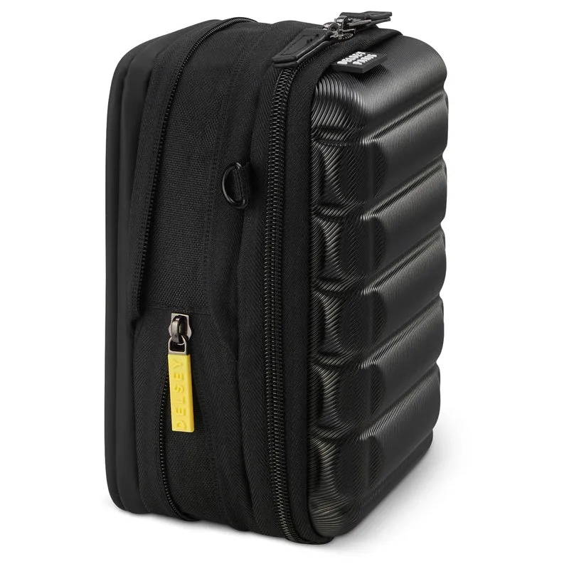 Delsey Paris Shadow 5.0 - Bolso bandolera 20 cm expandible (schwarz)