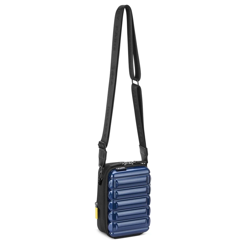 Delsey Paris Shadow 5.0 - Bolso bandolera 20 cm expandible (marineblau)