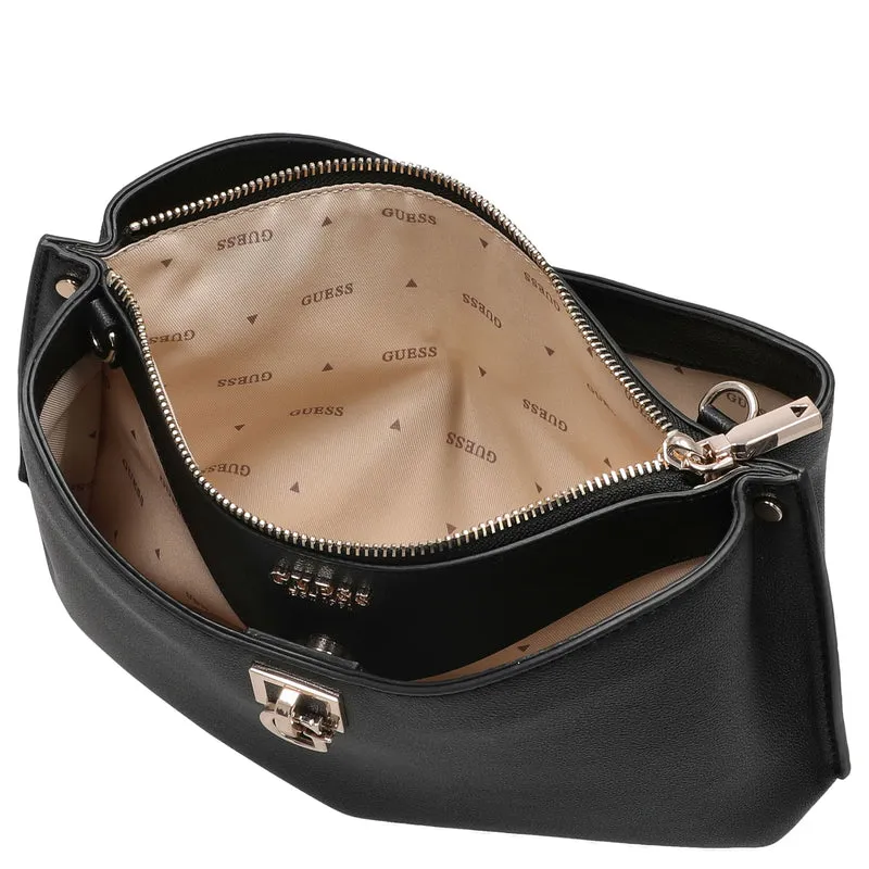 Guess Bianca - Bolso de hombro 28 cm (black)