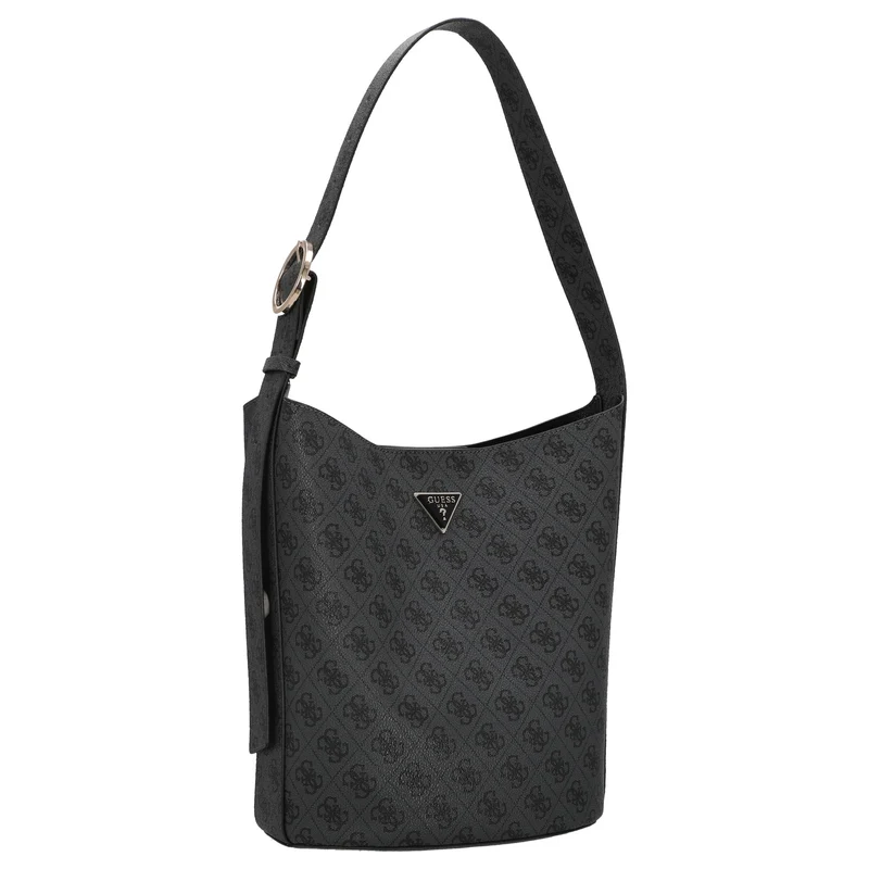 Guess Meridian ll - Bolso de hombro 28 cm (coal logo)