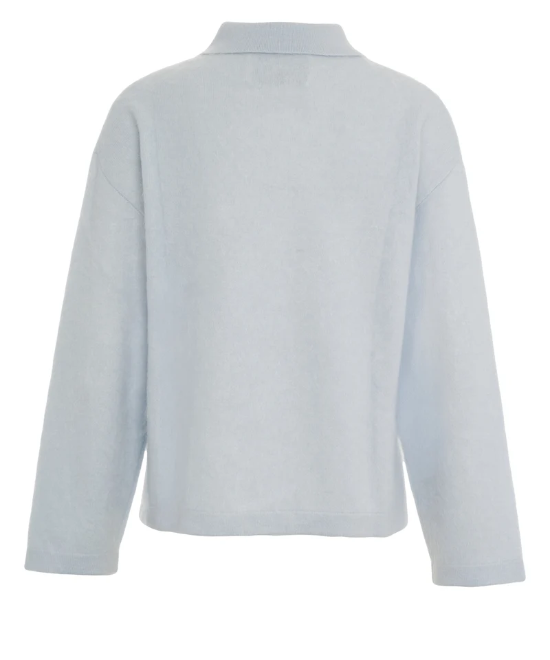 Cardigan in cashmere 'Brushed'