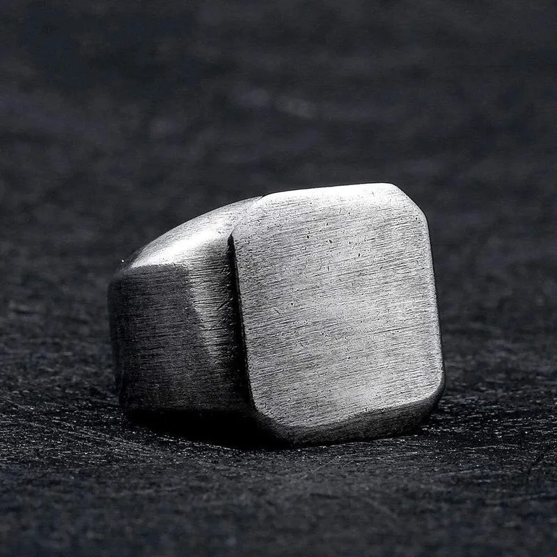 Punk Pure Color Ringe für Herren