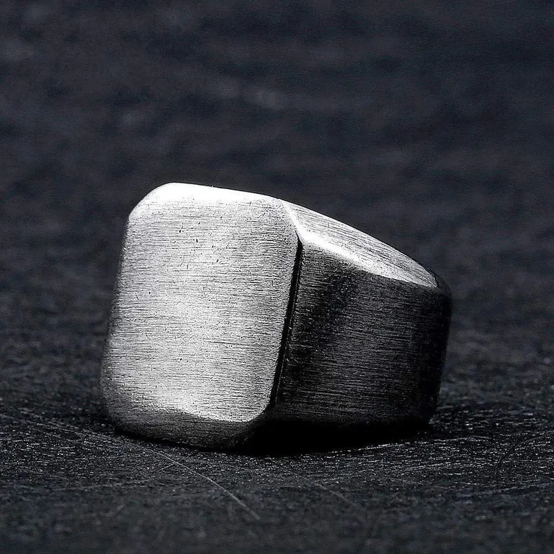 Punk Pure Color Ringe für Herren
