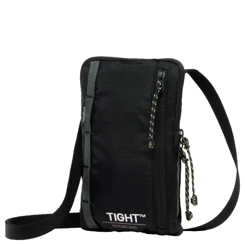 Haglöfs Tight Pocket Bag - Bolso bandolera 16.5 cm (true black/magnetite)
