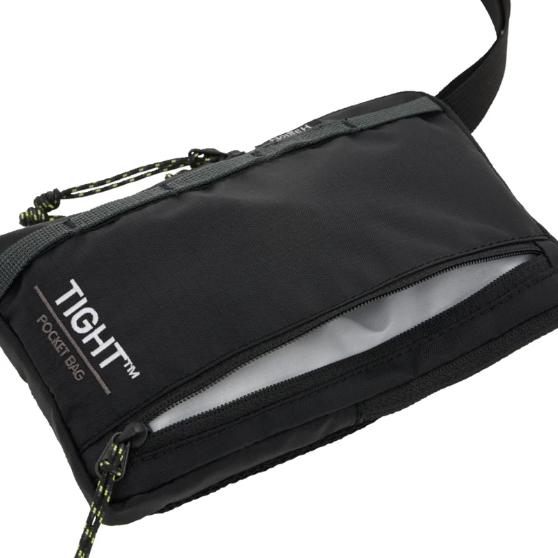Haglöfs Tight Pocket Bag - Bolso bandolera 16.5 cm (true black/magnetite)