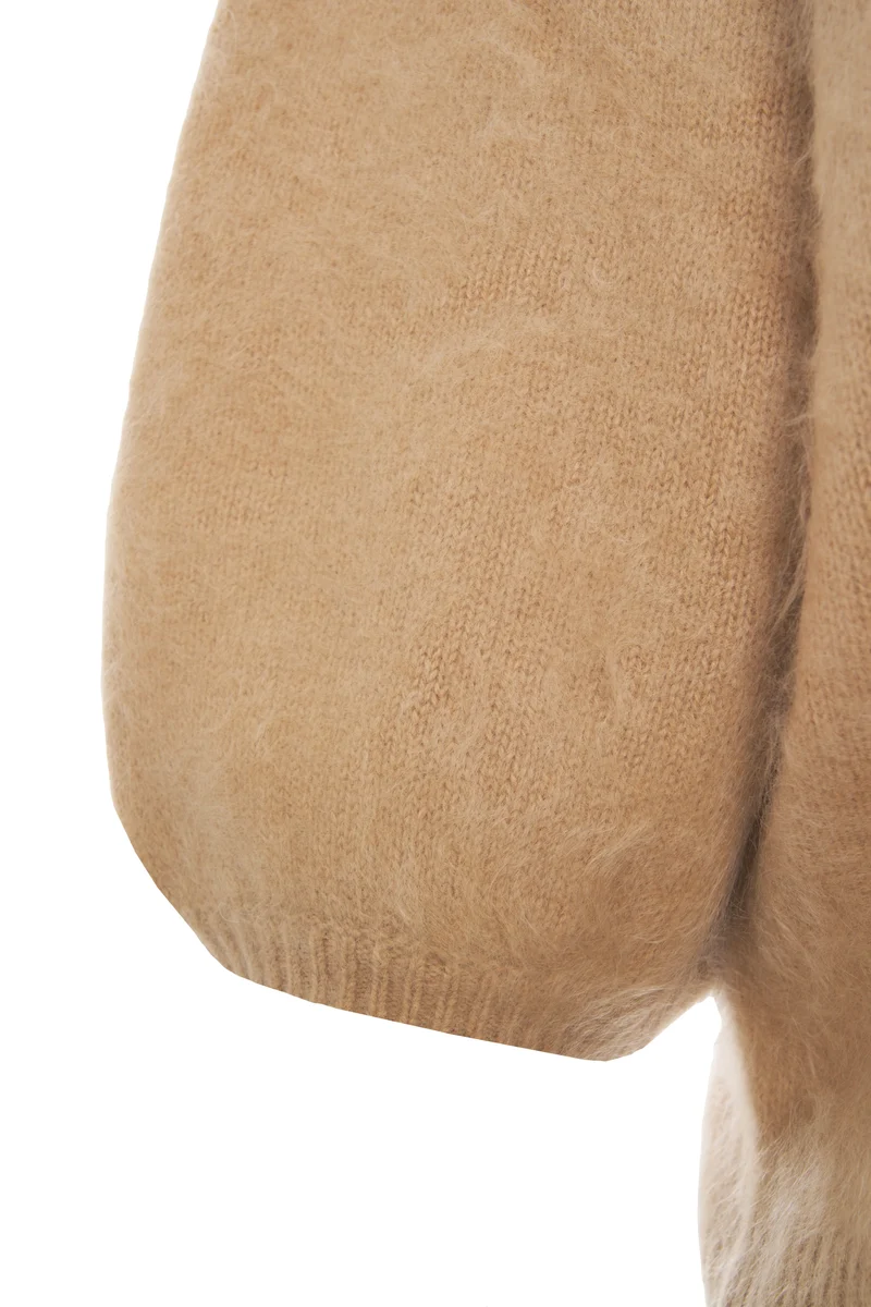 Maglione in cashmere 'Brushed'