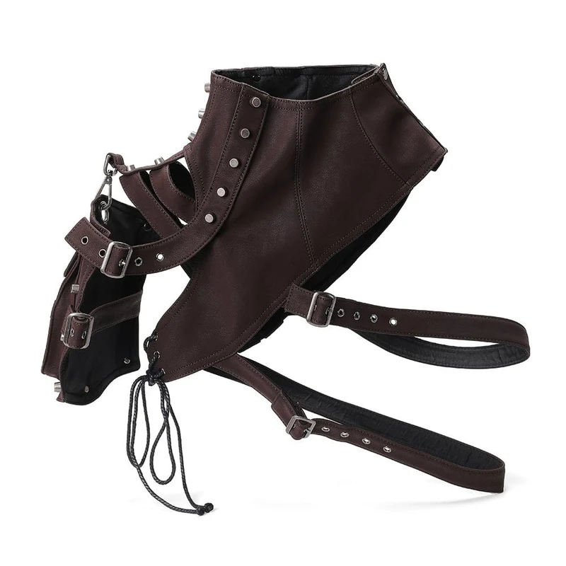 Steampunk-Stehkragen-Rüstungstasche