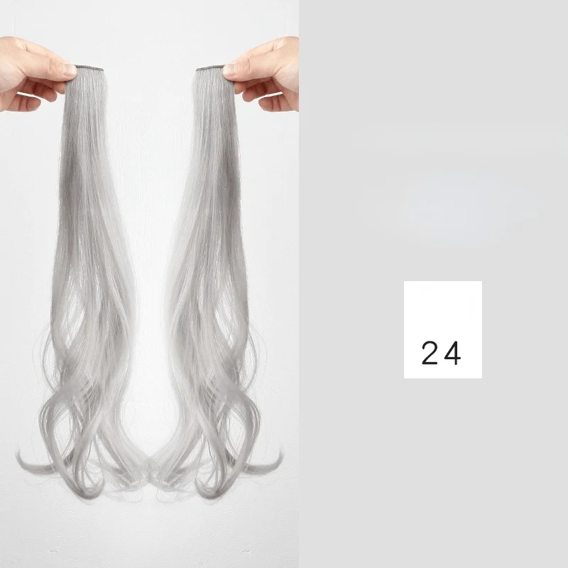 Deep Wave einteilige synthetische Haarverlängerung für Damen
