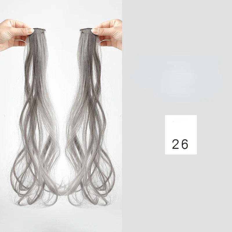 Deep Wave einteilige synthetische Haarverlängerung für Damen