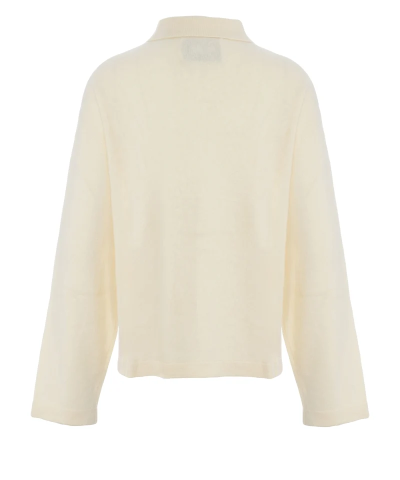 Cardigan in cashmere 'Brushed'